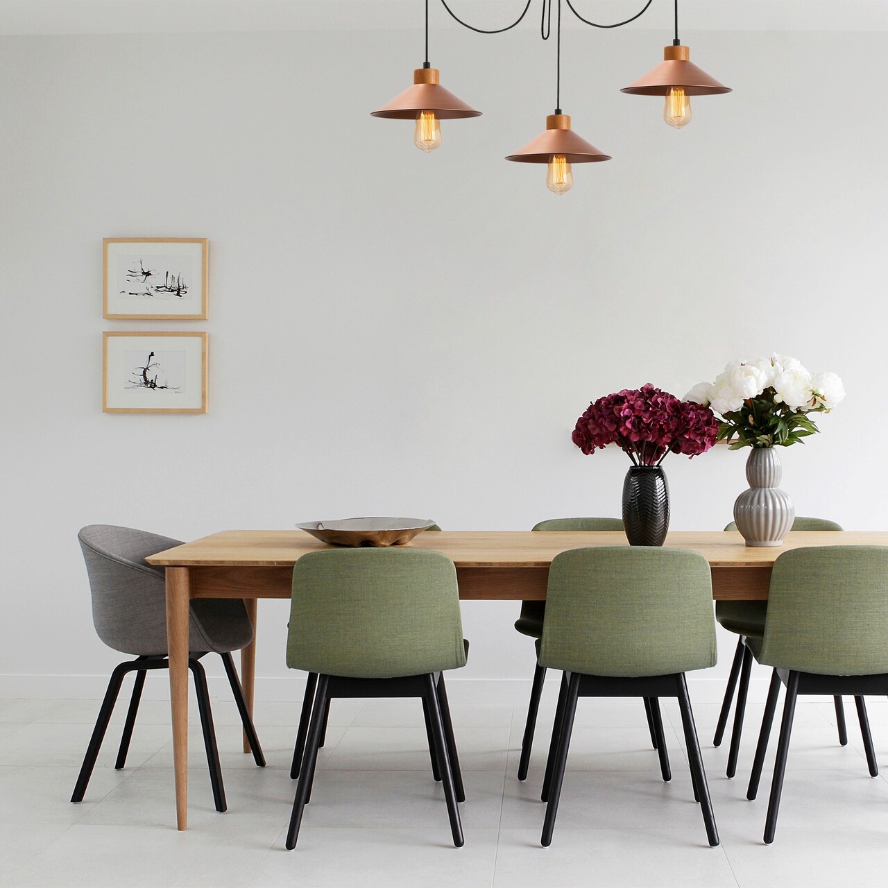 Lustra, Opviq, 525NOR1252, Cupru - imagine 7